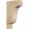 Ekena Millwork Newport Rough Sawn Corbel, Douglas Fir, 4"W x 12"D x 20"H COR04X12X20NEW00RDF - alternate 1